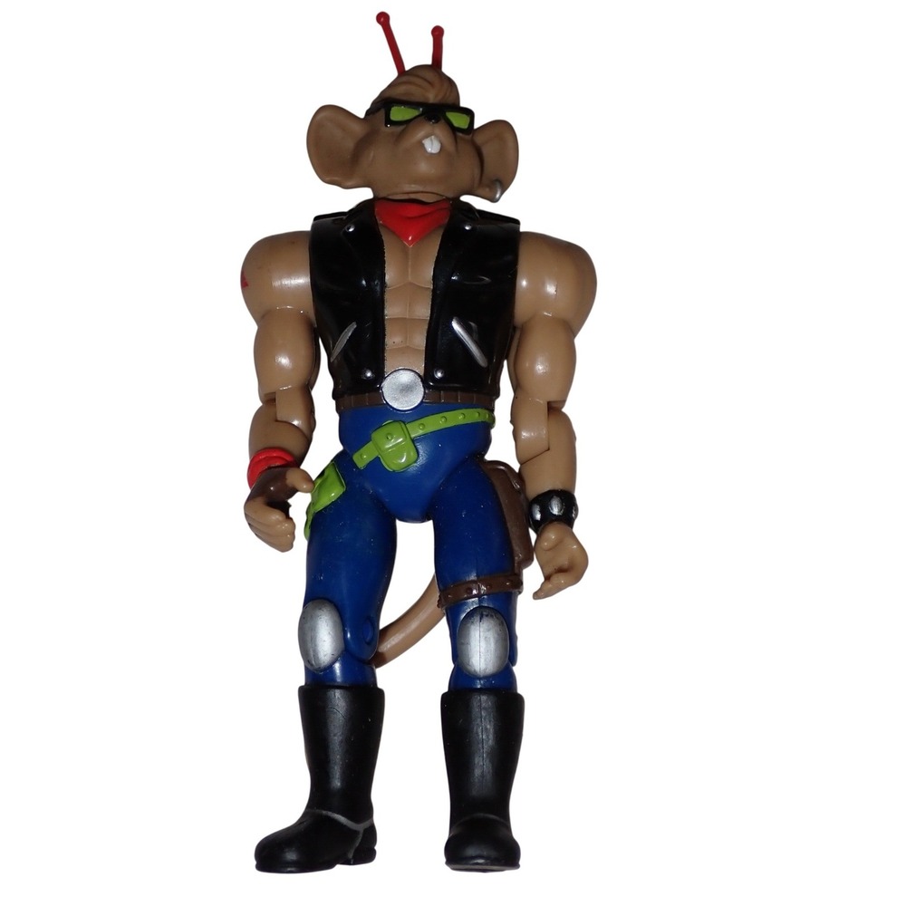Vintage Biker Mice From Mars Throttle Action Figure Galoob 1993